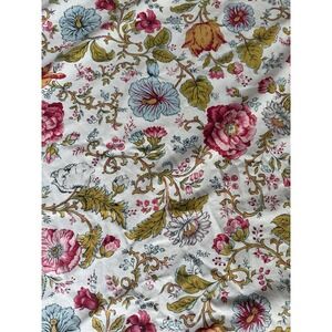 Vintage Springmaid  Twin Flat  Sheets Floral Lot Of 4 -80x90 Made In‎ USA